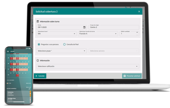 Flexible Einsatzpläne auf Knopfdruck